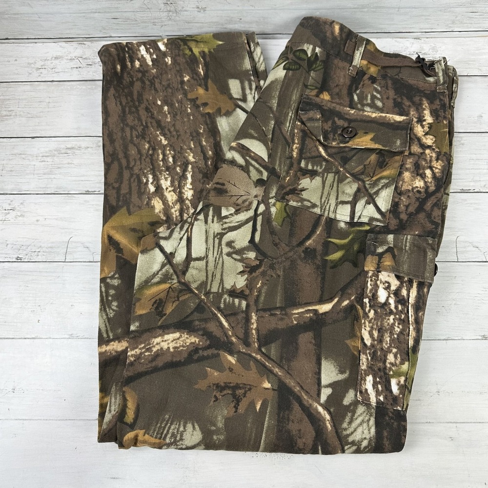 Master Sportsman Camo Cargo Pants Men's XL Camouflage Hunting RealTree‎